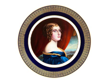 Portraitteller der Lady Jane Ellenborough